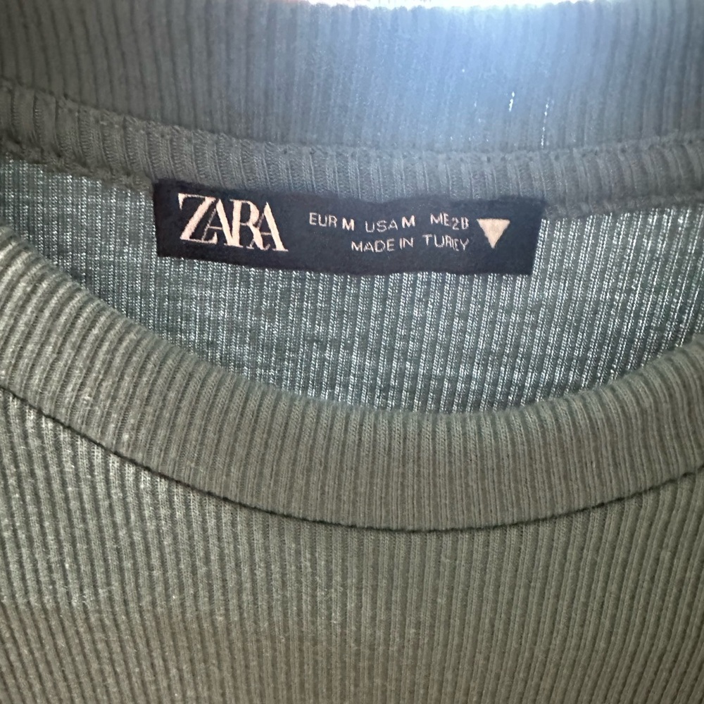 Zara Top Green
